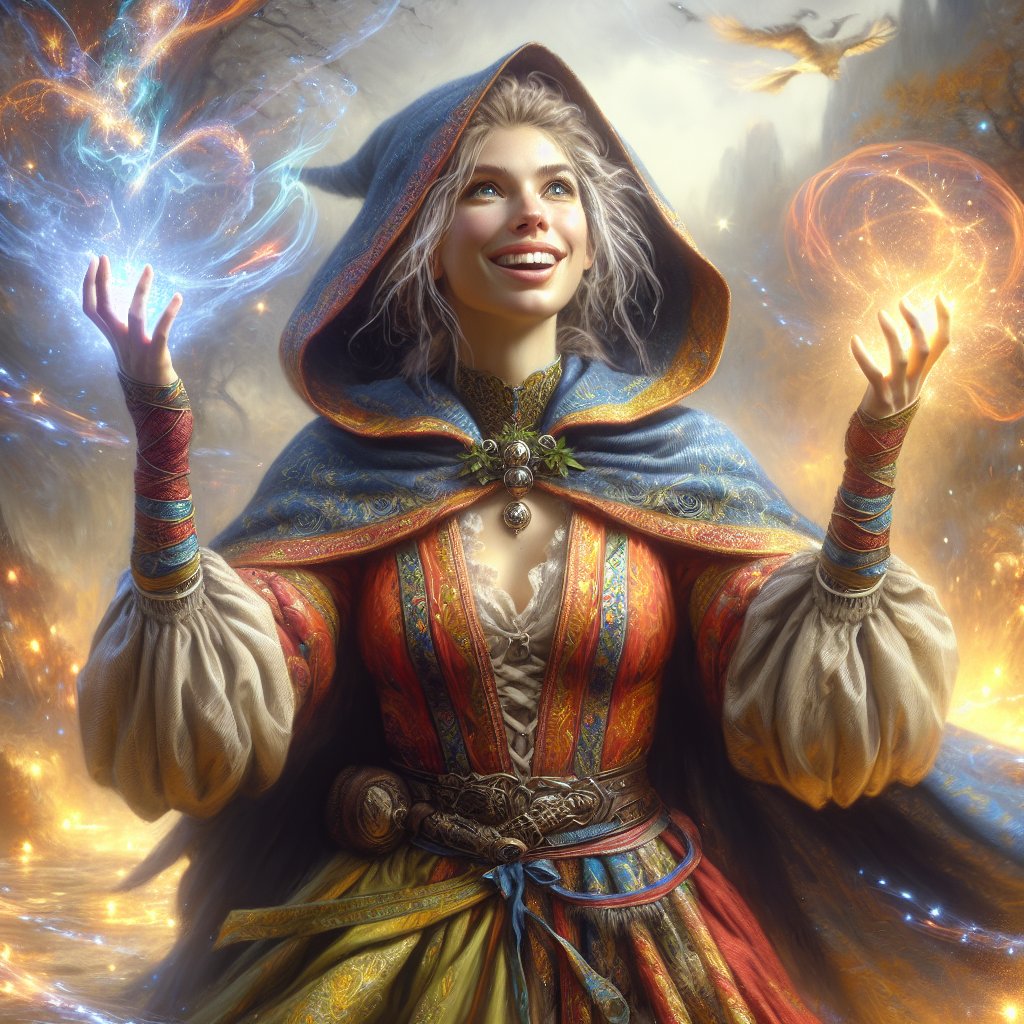 Wizard Liz Radiates Joy Amidst Relationship Turmoil