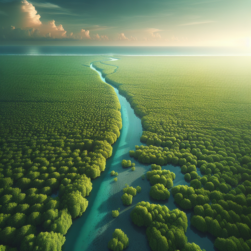 Study Recommends Wider Mangrove Green Belts for Coastal Protection